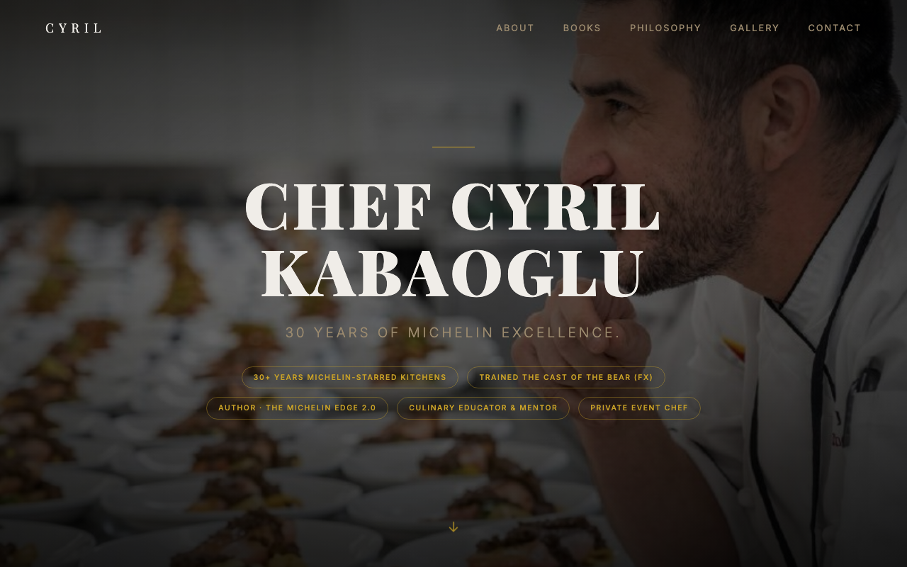 Chef Cyril Kabaoglu screenshot