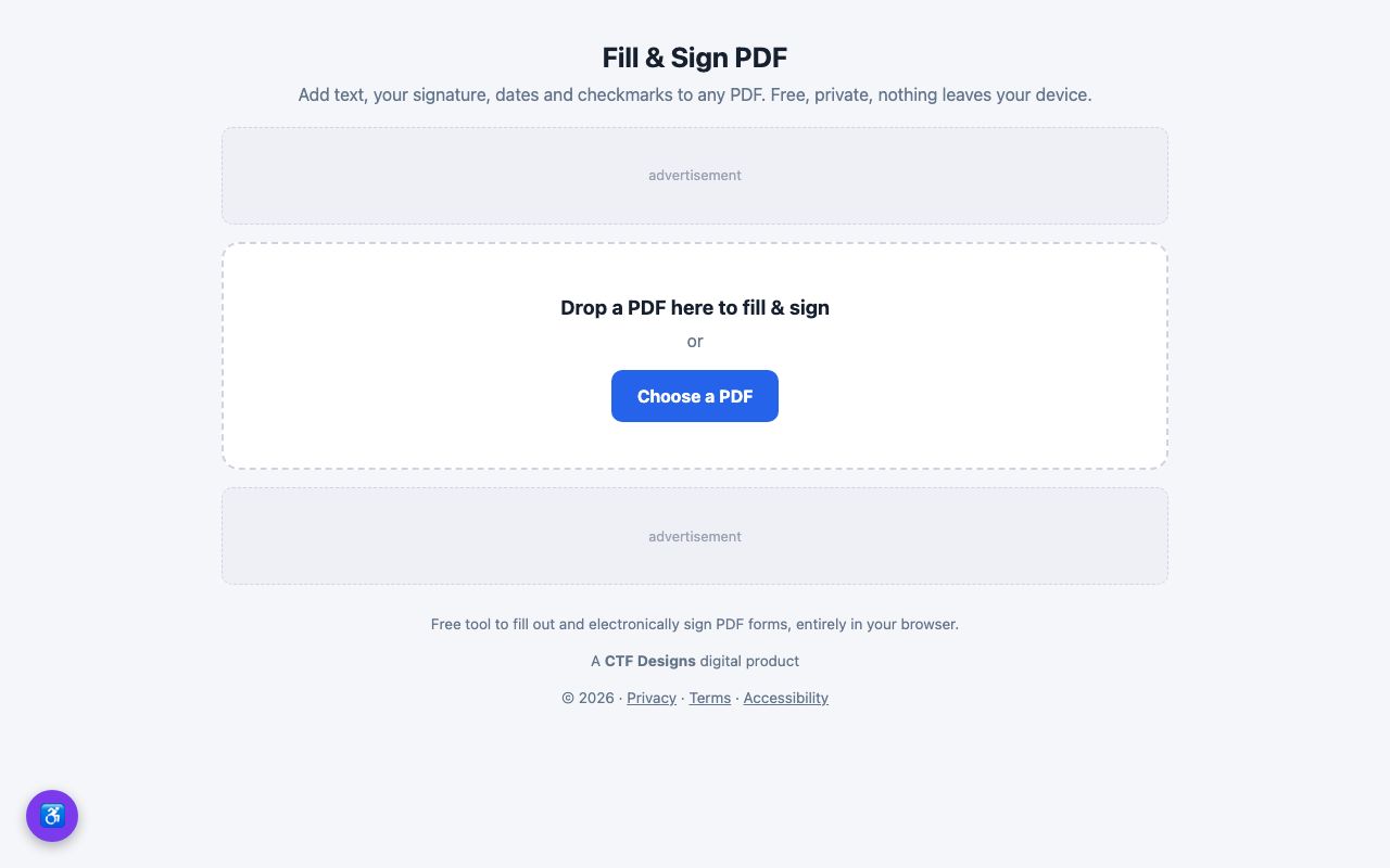 Fill & Sign PDF screenshot